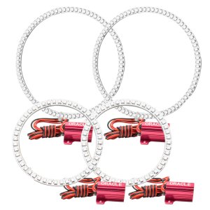 BMW M3 Headlight Halo Kit - ORACLE Lighting - LED Halo Kit, Projector - White - `08-`13